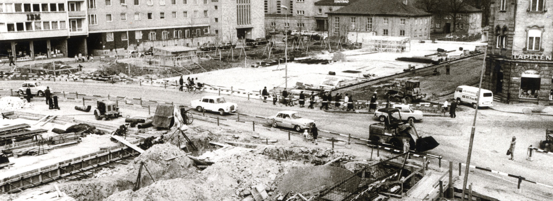 Mainüberdachung, Sammlung Lauterbach, 1968