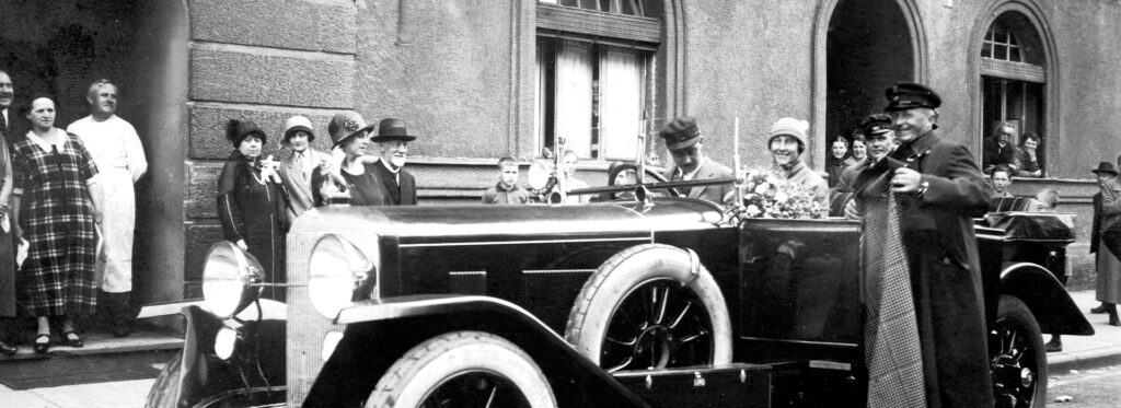 Automobil, um 1920