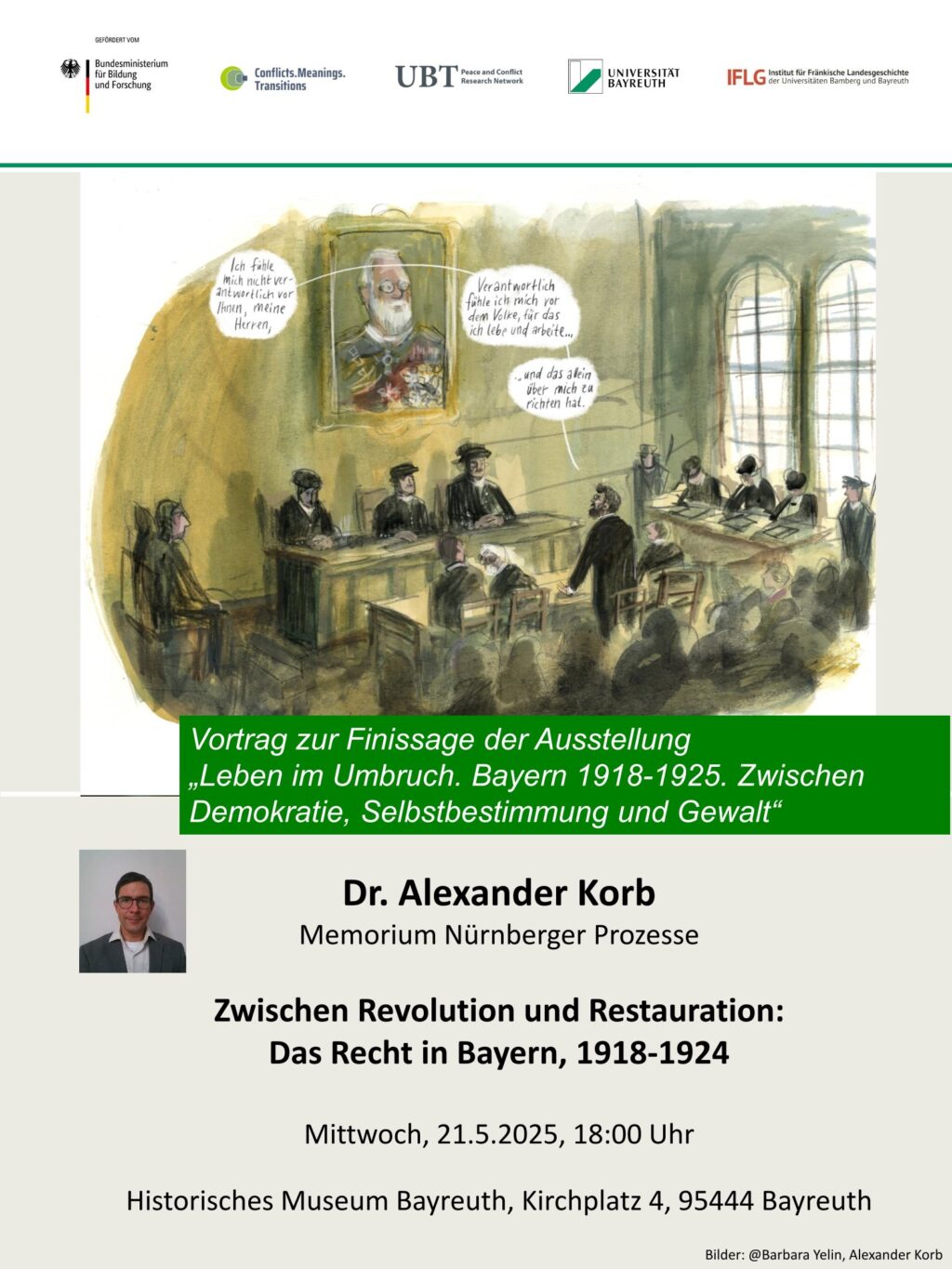 Plakat zum Vortrag